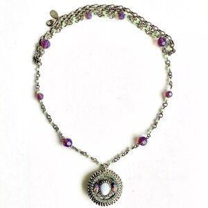 Sorrelli Vintage Style Long Crystal Necklace